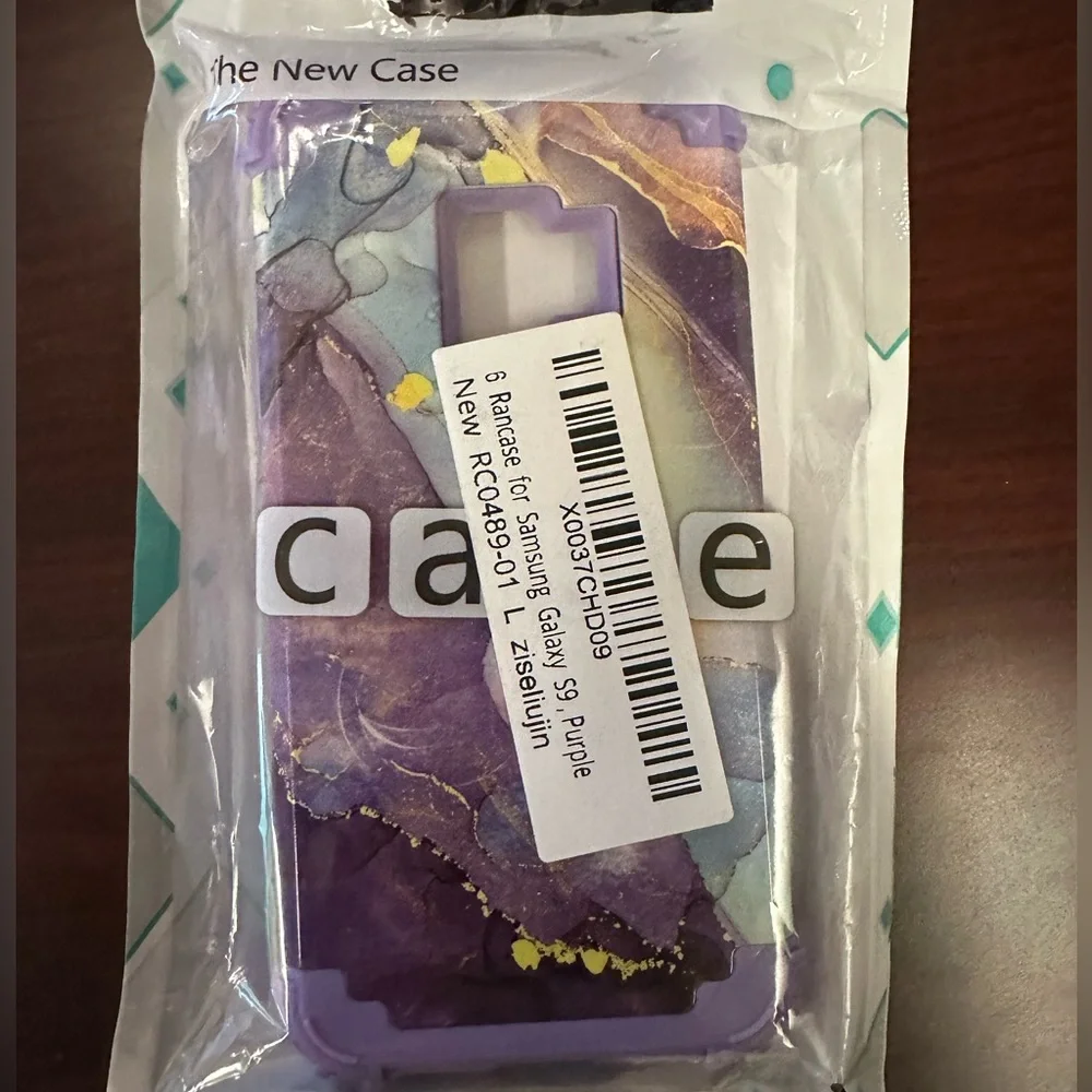 Samsung Galaxy S9, purple, 6 Rancase. Brand NEW!!